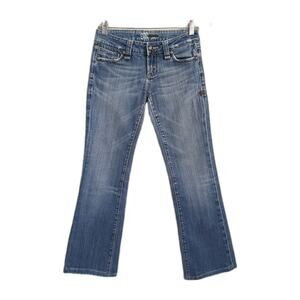 MISS ME Low Rise Bootcut Jeans JP47881 Medium 02 Embellished Women's 27